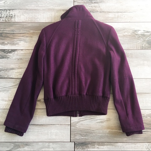 Black Rivet Wool Jacket - Picture 5 of 6